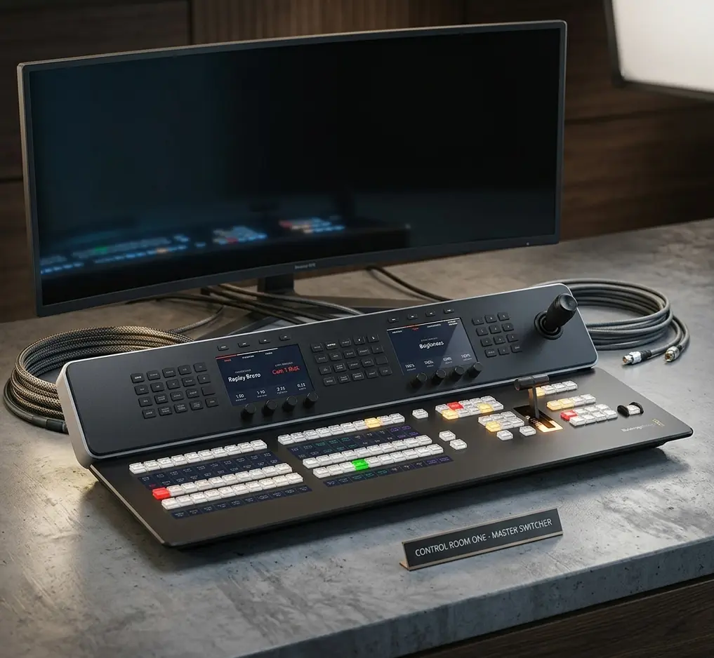 ATEM 2ME broadcast production switcher
