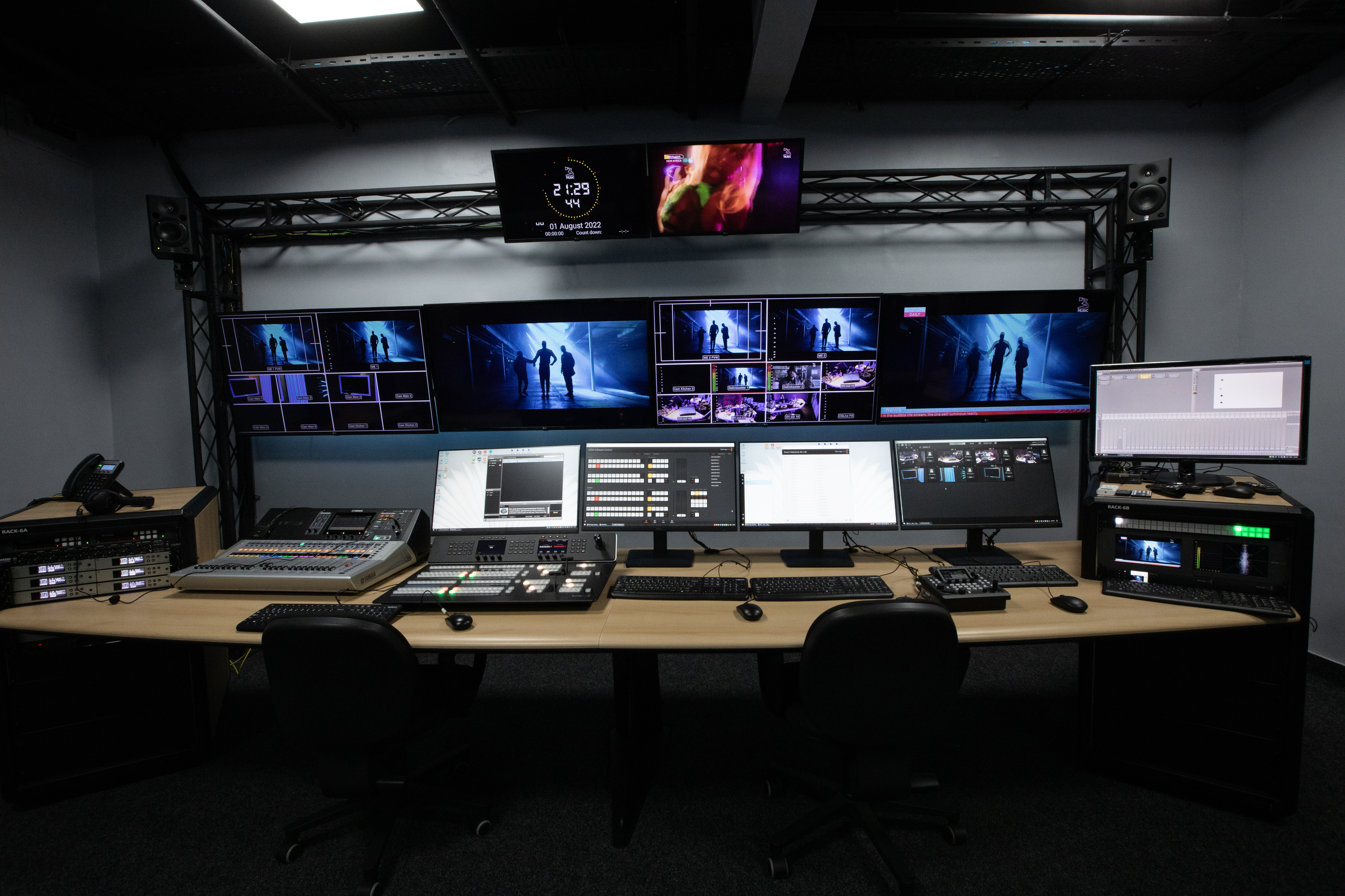 Production and master control room build